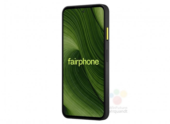 Fairphone 6 в цвете Горизонтальный чёрный