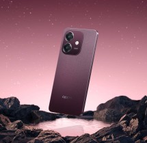 Oppo A5i in Nebula Red