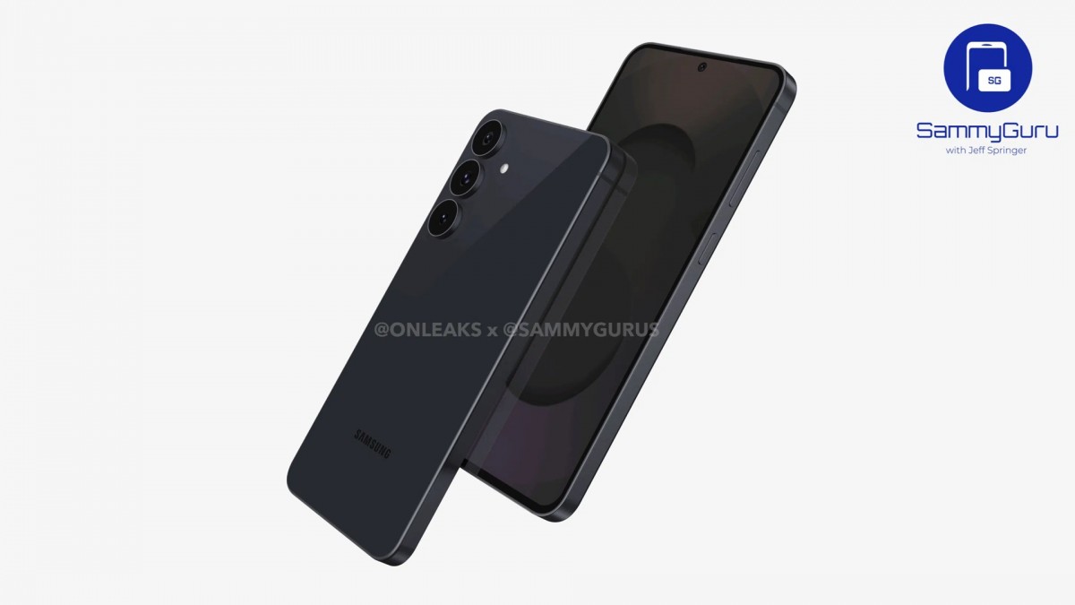 Дизайн Samsung Galaxy S25 FE по CAD-рендерам