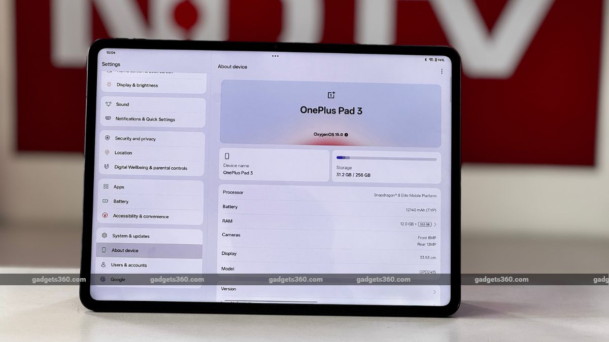oneplus pad 3 8 OnePlus Pad 3