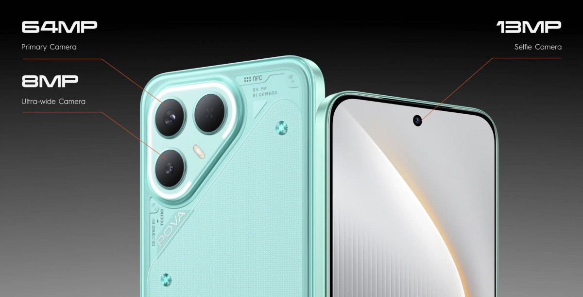 Основные камеры Tecno Pova 7 и Pova 7 Pro