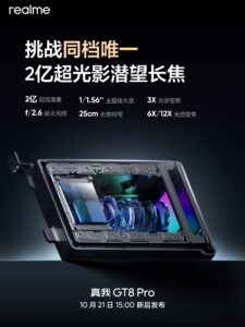 Realme GT8 Pro с 200MP перископом: Превосходит в чёткости и макросъёмке на 25 см Realme GT8 Pro с 200MP перископом: Превосходит в чёткости и макросъёмке на 25 см